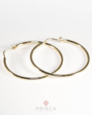 OR-AGG104o45_-_Orecchini_in_Argento_Placcato_Oro_Cerchio__45mm_1