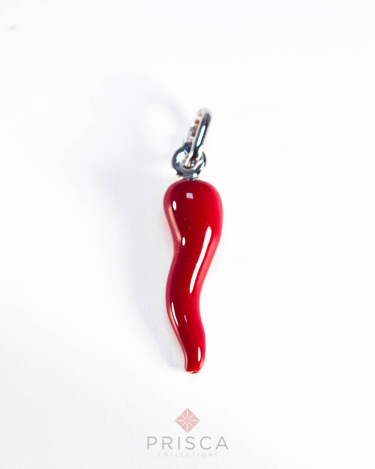 PD-ABS103RooP-V_-_Pendente_in_Argento_Corno_Portafortuna_Rosso_Piccolo_Catena_Veneziana_2
