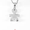 pendente bimbo argento 925
