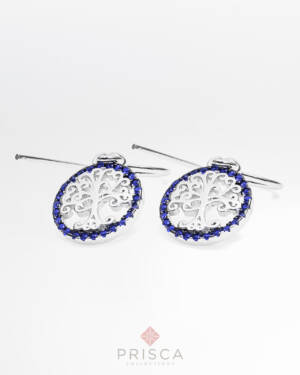 PR-ABS102PCBu-V_-_Parure_in_Argento_Albero_della_Vita__Cornice_Pave_Blu_Catena_Veneziana_2