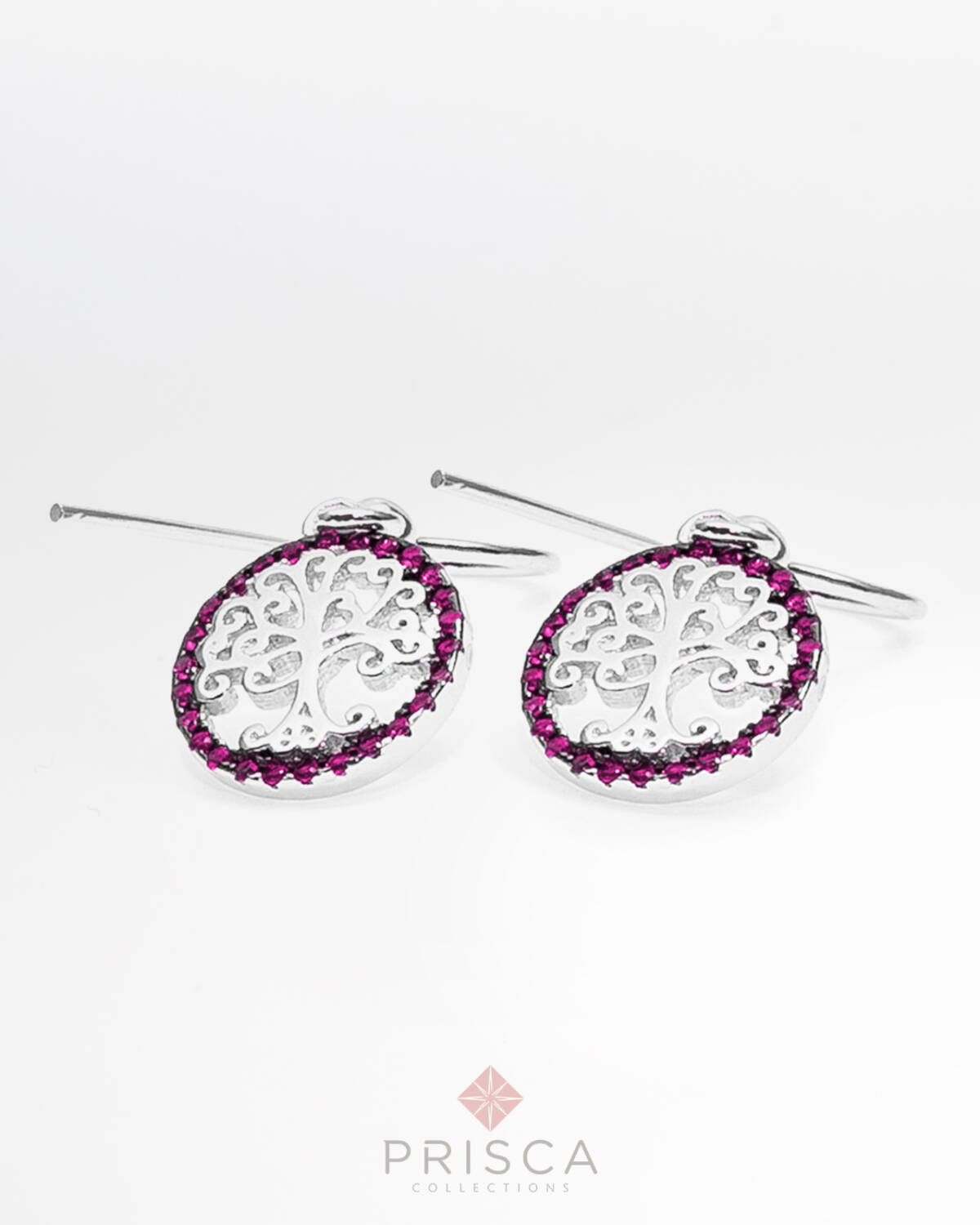 PR-ABS102PCMg-V_-_Parure_in_Argento_Albero_della_Vita__Cornice_Pave_Magenta_Catena_Veneziana_2