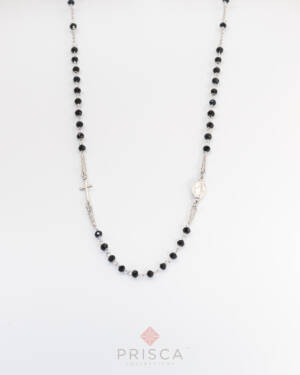 RR-ABZNe-F_-_Rosario_Rolo_in_Argento_Zirconi_Nero_Catena_Forzatina_1