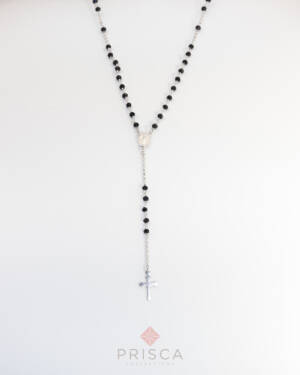 RY-ABZNeo4-F_-_Rosario_Y_in_Argento_Zirconi_Nero_4mm_Catena_Forzatina_1