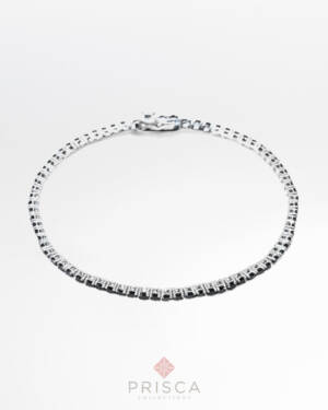 TN-ABZNe4Go2_-_Tennis_in_Argento_Zirconi_Nero_4_Griffe_2mm_1